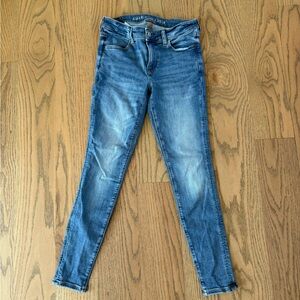 American Eagle Outfitters Women's Skinny Jeans - Blue